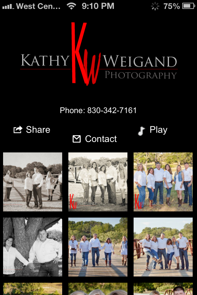 New Portrait Phone APP … share your photos anytime!   + Fredericksburg TX High School Seniors Photographer